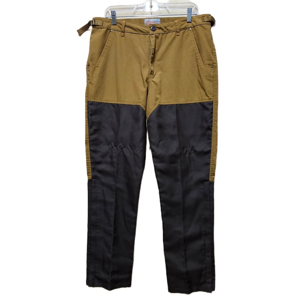 Master Sportsman Rugged Outdoor Gear Upland Hunting/Brush Pants Brown/Tan Size L